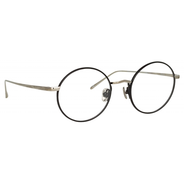 Linda Farrow - Occhiali da Vista The Adams Ovale in Nero Oro Bianco (C2) - LFL925C2OPT - Linda Farrow Eyewear