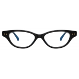 Linda Farrow - Alessandra Cat Eye Optical Glasses in Black - LFL965C6OPT - Linda Farrow Eyewear