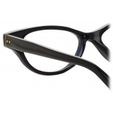 Linda Farrow - Alessandra Cat Eye Optical Glasses in Black - LFL965C6OPT - Linda Farrow Eyewear