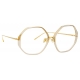 Linda Farrow - Occhiali da Vista Alona Oversized in Tartufo - LFL901C18OPT - Linda Farrow Eyewear