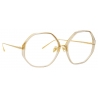 Linda Farrow - Occhiali da Vista Alona Oversized in Tartufo - LFL901C18OPT - Linda Farrow Eyewear