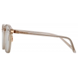 Linda Farrow - Arnold A Angular Optical Glasses in Ash - LF63AC4OPT - Linda Farrow Eyewear