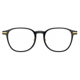 Linda Farrow - Arnold A Angular Optical Glasses in Black - LF63AC1OPT - Linda Farrow Eyewear