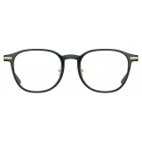 Linda Farrow - Arnold A Angular Optical Glasses in Green - LF63AC3OPT - Linda Farrow Eyewear