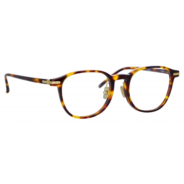 Linda Farrow - Occhiali da Vista Arnold A Angular in Tartaruga - LF63AC2OPT - Linda Farrow Eyewear