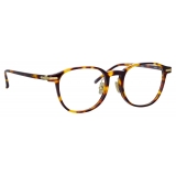 Linda Farrow - Arnold A Angular Optical Glasses in Tortoiseshell - LF63AC2OPT - Linda Farrow Eyewear