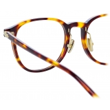 Linda Farrow - Arnold A Angular Optical Glasses in Tortoiseshell - LF63AC2OPT - Linda Farrow Eyewear