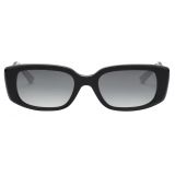 Bulgari - B.Zero1 - Downtown Rectangular Acetate Sunglasses - Black - B.Zero1 Collection