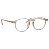 Linda Farrow - Arnold Angular Optical Glasses in Ash - LF63C4OPT - Linda Farrow Eyewear