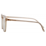 Linda Farrow - Arnold Angular Optical Glasses in Ash - LF63C4OPT - Linda Farrow Eyewear