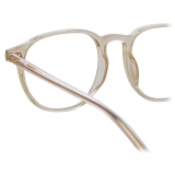 Linda Farrow - Arnold Angular Optical Glasses in Ash - LF63C4OPT - Linda Farrow Eyewear