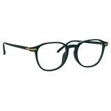 Linda Farrow - Occhiali da Vista Arnold Angular in Verde - LF63C3OPT - Linda Farrow Eyewear