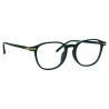 Linda Farrow - Arnold Angular Optical Glasses in Green - LF63C3OPT - Linda Farrow Eyewear