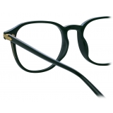 Linda Farrow - Arnold Angular Optical Glasses in Green - LF63C3OPT - Linda Farrow Eyewear