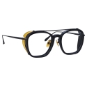 Linda Farrow - Aston Square Optical Glasses in Nickel - LFL1359C4OPT - Linda Farrow Eyewear