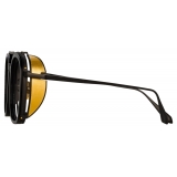 Linda Farrow - Aston Square Optical Glasses in Nickel - LFL1359C4OPT - Linda Farrow Eyewear