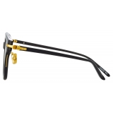 Linda Farrow - Atkins A D-Frame Optical Glasses in Black - LF42AC1OPT - Linda Farrow Eyewear