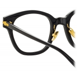 Linda Farrow - Atkins A D-Frame Optical Glasses in Black - LF42AC1OPT - Linda Farrow Eyewear