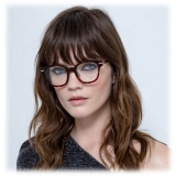 Linda Farrow - Atkins A D-Frame Optical Glasses in Black - LF42AC1OPT - Linda Farrow Eyewear