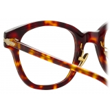 Linda Farrow - Atkins D-Frame Optical Glasses in Tortoiseshell - LF42C2OPT - Linda Farrow Eyewear