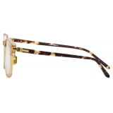 Linda Farrow - Bay D-Frame Optical Glasses in Ash - LF25C11OPT - Linda Farrow Eyewear