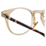 Linda Farrow - Bay D-Frame Optical Glasses in Ash - LF25C11OPT - Linda Farrow Eyewear