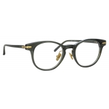 Linda Farrow - Occhiali da Vista Bay D-Frame in Verde - LF25C12OPT - Linda Farrow Eyewear