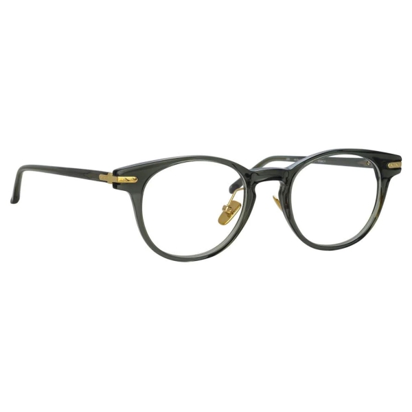 Linda Farrow - Occhiali da Vista Bay A D-Frame in Verde - LF25AC12OPT - Linda Farrow Eyewear