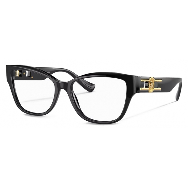 Versace - Medusa Deco Cat-Eye Optical Glasses - Black - Optical Glasses - Versace Eyewear