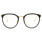 Linda Farrow - The Calthorpe Oval Optical Glasses in Black (C1) - LFLC251C1OPT - Linda Farrow Eyewear