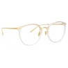 Linda Farrow - Calthorpe Oval Optical Glasses in Clear - LFL251C77OPT - Linda Farrow Eyewear