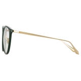 Linda Farrow - Calthorpe Oval Optical Glasses in Green - LFL251C83OPT - Linda Farrow Eyewear