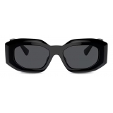 Versace - Occhiale da Sole Maxi Medusa Biggie - Nero Grigio Scuro - Occhiali da Sole - Versace Eyewear