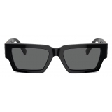 Versace - Medusa Deco Sunglasses - Black Dark Gray - Sunglasses - Versace Eyewear