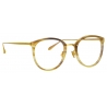 Linda Farrow - Occhiali da Vista Calthorpe Ovale in Corno - LFL251C78OPT - Linda Farrow Eyewear