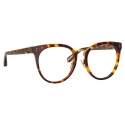 Linda Farrow - Carla Oval Optical Glasses in Tortoiseshell - LFL1327C2OPT - Linda Farrow Eyewear