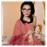 Linda Farrow - Carla Oval Optical Glasses in Tortoiseshell - LFL1327C2OPT - Linda Farrow Eyewear