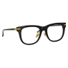 Linda Farrow - Chrysler A D-Frame Optical Glasses in Black - LF43AC1OPT - Linda Farrow Eyewear