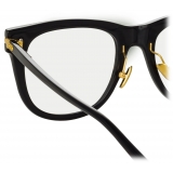Linda Farrow - Chrysler A D-Frame Optical Glasses in Black - LF43AC1OPT - Linda Farrow Eyewear