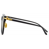 Linda Farrow - Chrysler D-Frame Optical Glasses in Black - LF43C1OPT - Linda Farrow Eyewear