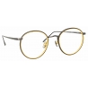 Linda Farrow - Comer Oval Optical Glasses in Nickel - LFL1190C4OPT - Linda Farrow Eyewear