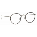 Linda Farrow - Occhiali da Vista Comer Ovale in Oro Bianco - LFL1190C3OPT - Linda Farrow Eyewear