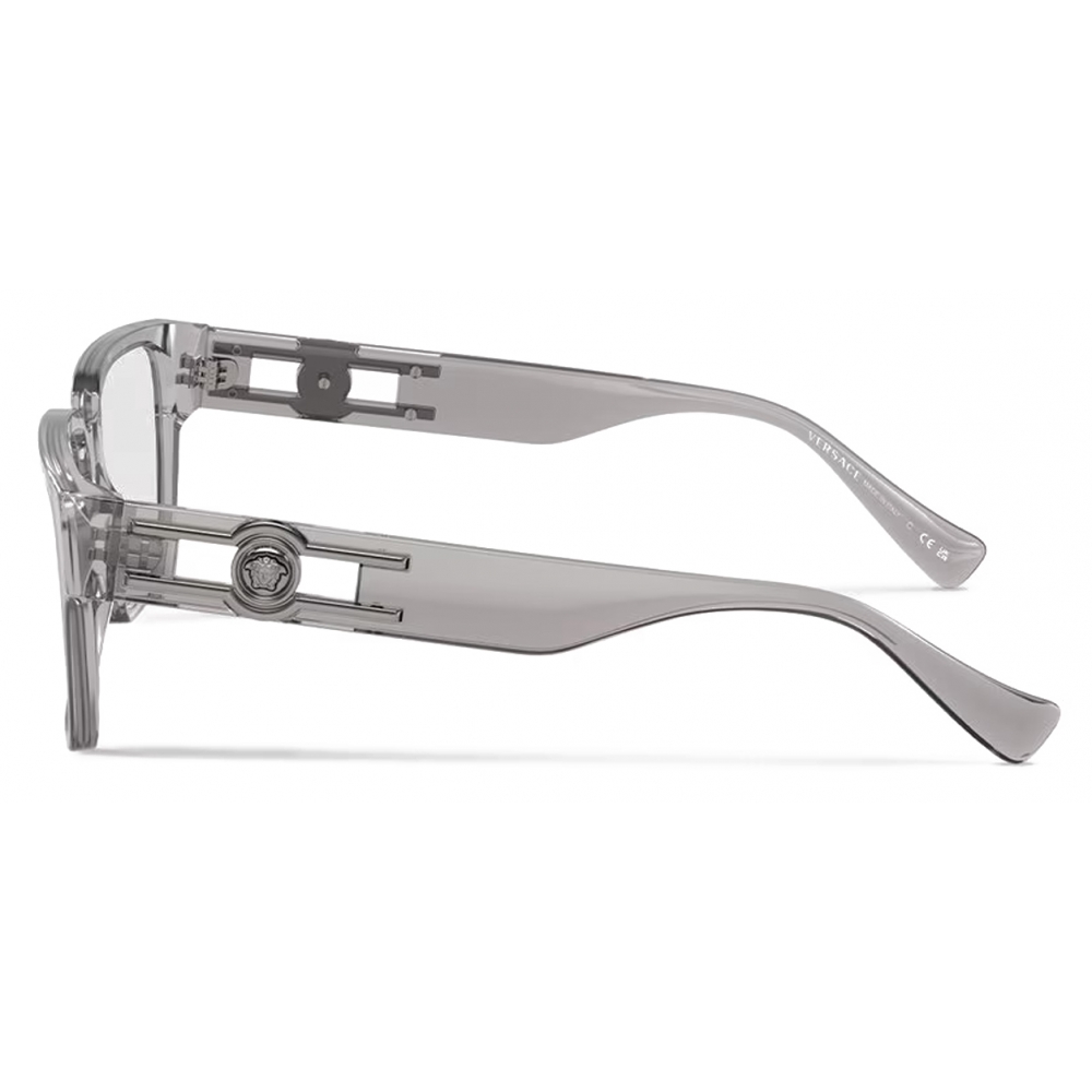 Versace - Medusa Deco Optical Glasses - Gray Transparent - Optical ...