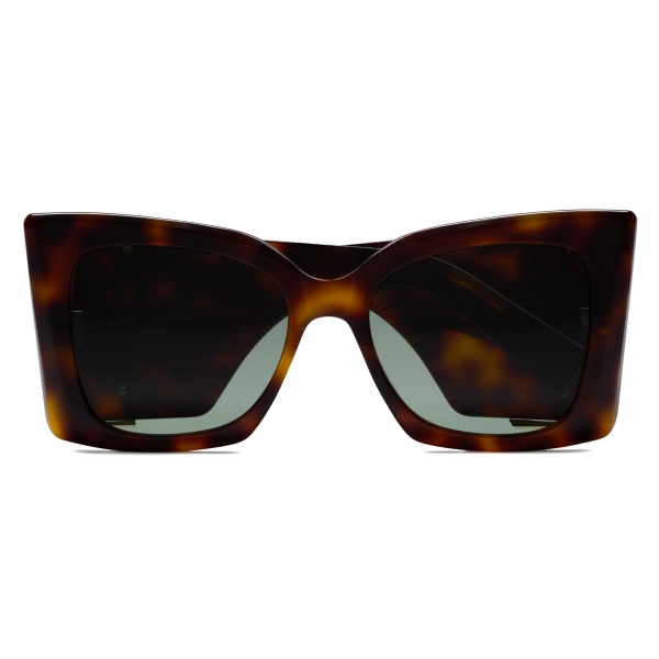 Yves Saint Laurent - SL M119 Blaze Sunglasses - Medium Havana Light Gold - Sunglasses - Saint Laurent Eyewear