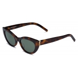 Yves Saint Laurent - SL M115 Sunglasses - Medium Havana Light Gold - Sunglasses - Saint Laurent Eyewear