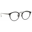 Linda Farrow - Cooper Oval Optical Glasses in Black Nickel (C5) - LFL1051C5OPT - Linda Farrow Eyewear