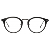 Linda Farrow - Cooper Oval Optical Glasses in Black Nickel (C5) - LFL1051C5OPT - Linda Farrow Eyewear