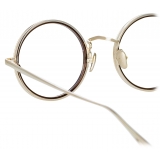 Linda Farrow - Occhiali da Vista Cortina Ovale in Oro Chiaro - LFL1388C2OPT - Linda Farrow Eyewear