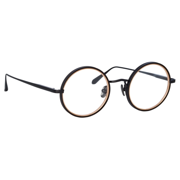 Linda Farrow - Cortina Oval Optical Glasses in Nickel - LFL1388C3OPT - Linda Farrow Eyewear
