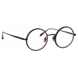 Linda Farrow - Cortina Oval Optical Glasses in Nickel - LFL1388C3OPT - Linda Farrow Eyewear